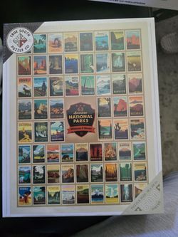 500 piece National Parks jigsaw puzzle