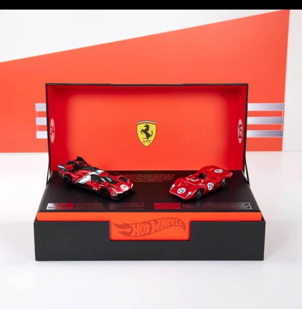 Hot Wheels x Ferrari Heritage Collection Set