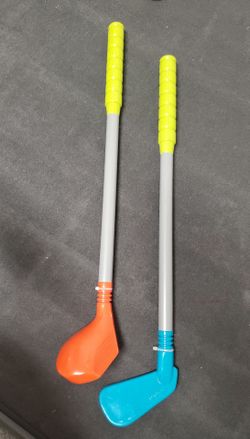 Kids Toy Golf Clubs Set of 2