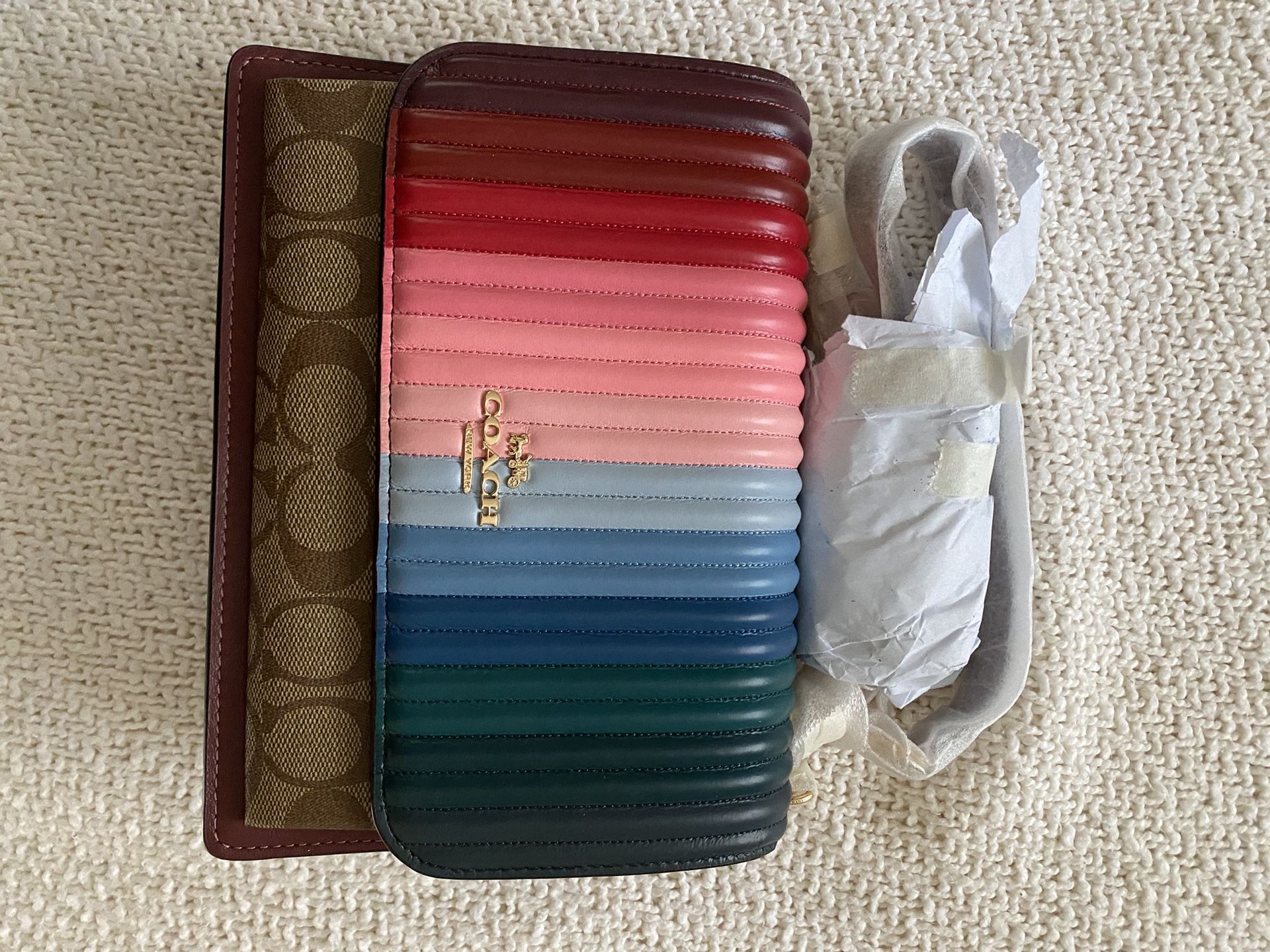 New Rainbow Coach Purse