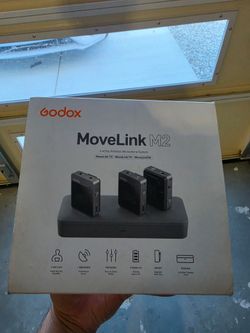 Godox Movelink M2 2.4GHz Wireless Microphone System
