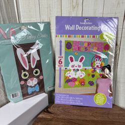 Wall Decorations Kit And Bunny Door Decoration.