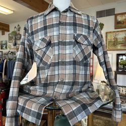 1960’s Pendleton Wool Plaid Board Shirt 