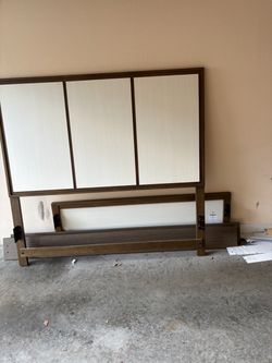 Queen bed frame