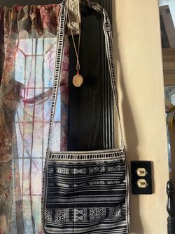 Hand woven bag