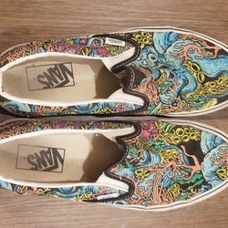 Marine themed Vans
