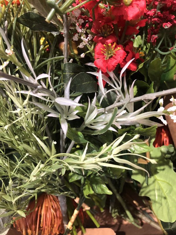 Artificial flower and leaves assortment brand new from michaels for