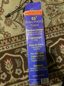 53’’ Video / Photo Tripod (NEW)
