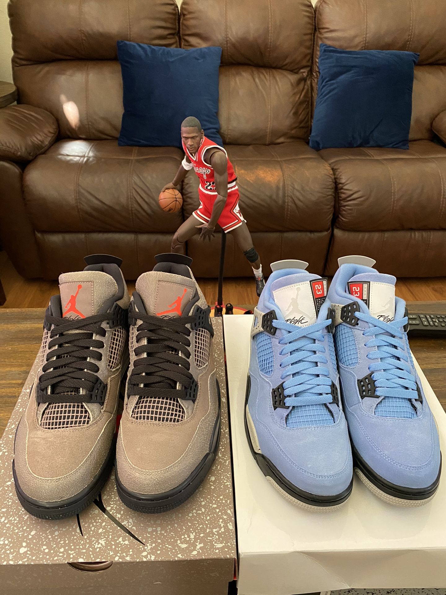 jordan 4’s UNC and Tuape Clothing