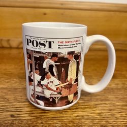 Sherwood Brands, LLC Norman Rockwell Saturday Evening Post Baseball Coffee Mug 