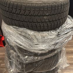 Bridgestone Blizzak Snow tires (4) 