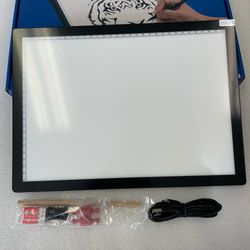A4 LED Cordless Light Tracing Board Tracing Pad Rechargeable USB