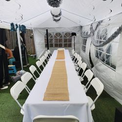 Huge 10x20 Tent  Wedding Party Graduation Event Barbecue  All removable side walls windows  175 Ea. Or 2 for 300  Weather strong💪🏼UV Sun🌞 Rain ☔