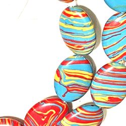 Strand Of Candy Stone Beads
