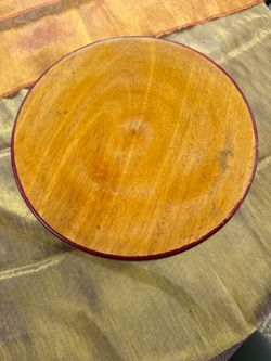 Rustic Wooden Pedestal Stand Farmhouse Display Riser Cake Stand Plant Stand Decor