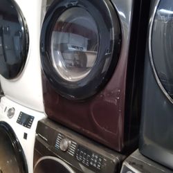 SAMSUNG WASHER AND GAS DRYER EVERYTHING GOOD 