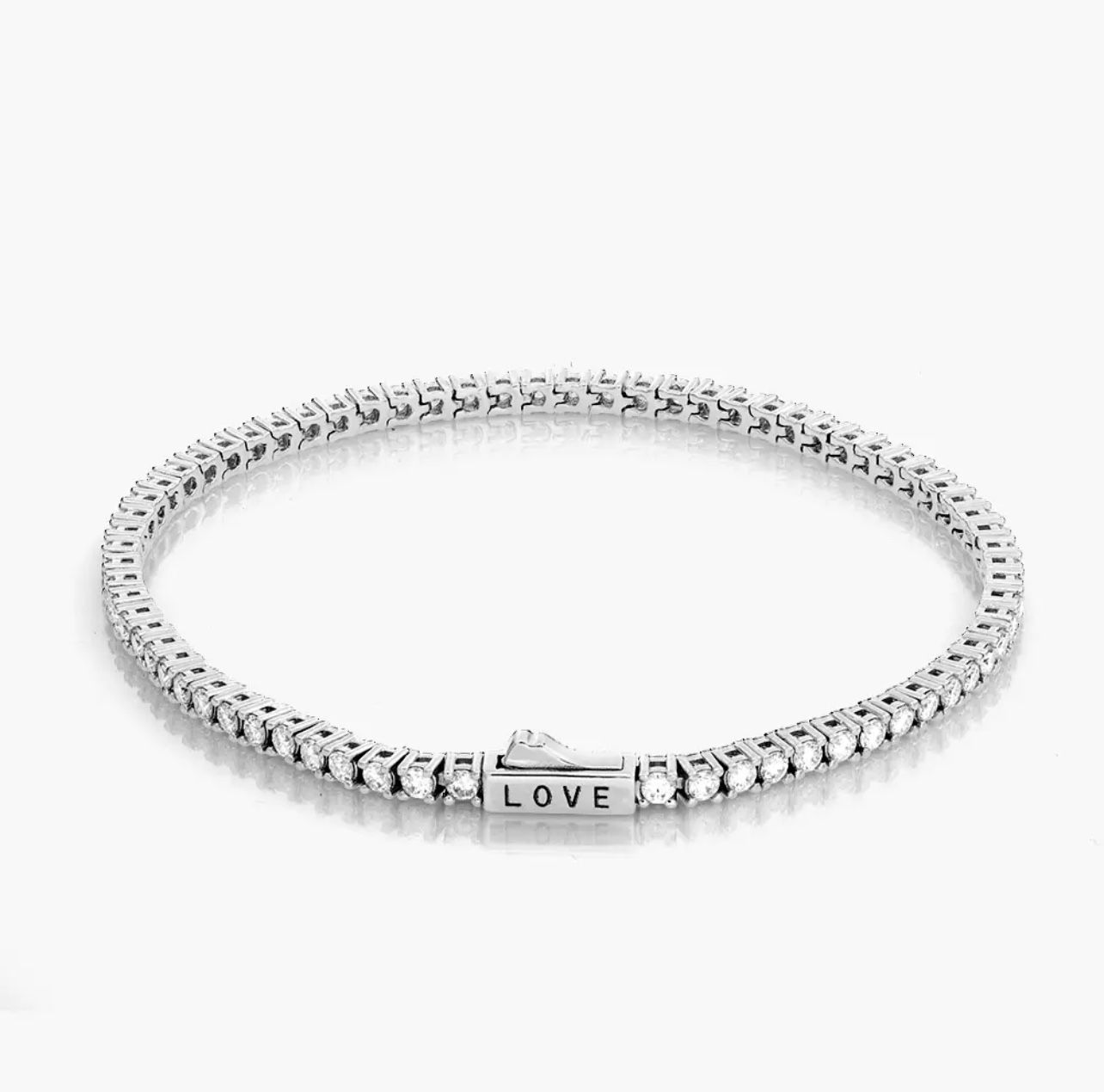 Moissanite Tennis Bracelet – 925 Silver 💎