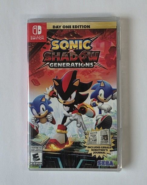 Sonic x Shadow Generations – Day One Edition New (Sealed)