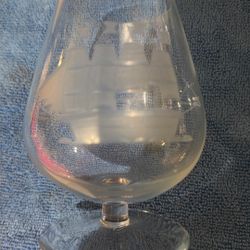 Set Of 6 Large Toscany Brandy Sniffers (Engraved)