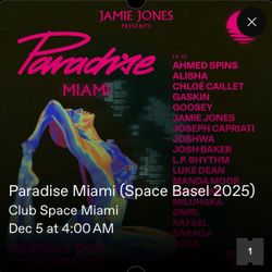 Paradise Party Club Space Entry After 7 AM