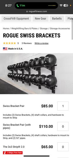 Wall Ball Racks 