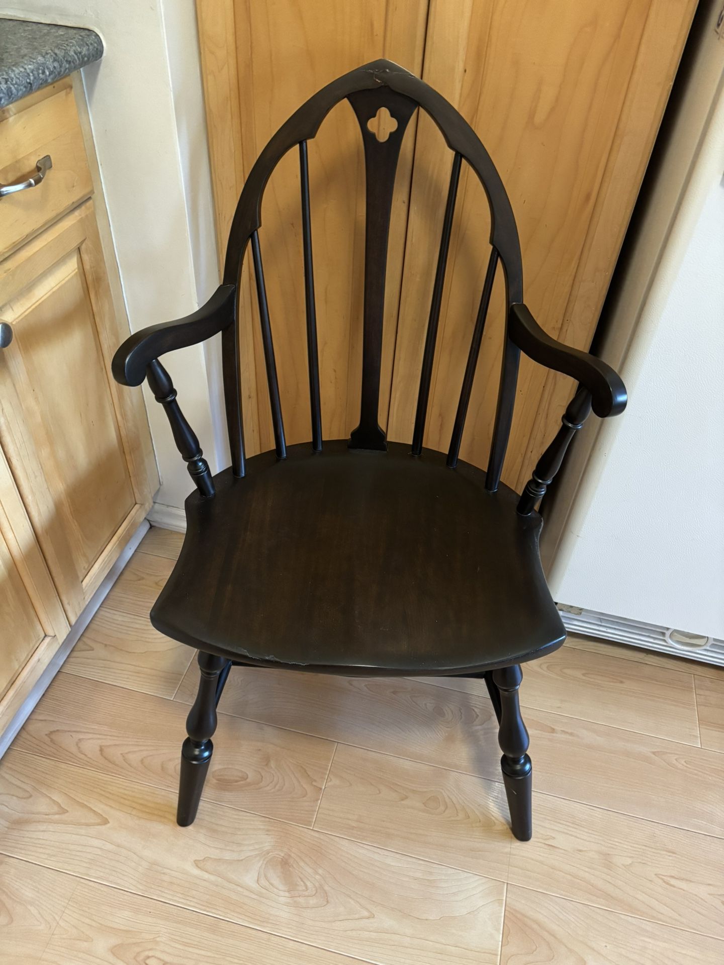 Antique Gothic Back Chair