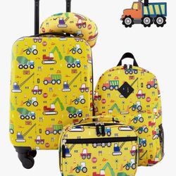 Travelers Club Kids' Luggage 5 Pc Set