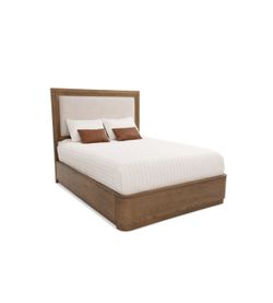 Queen Bed Frame - Oak Wood