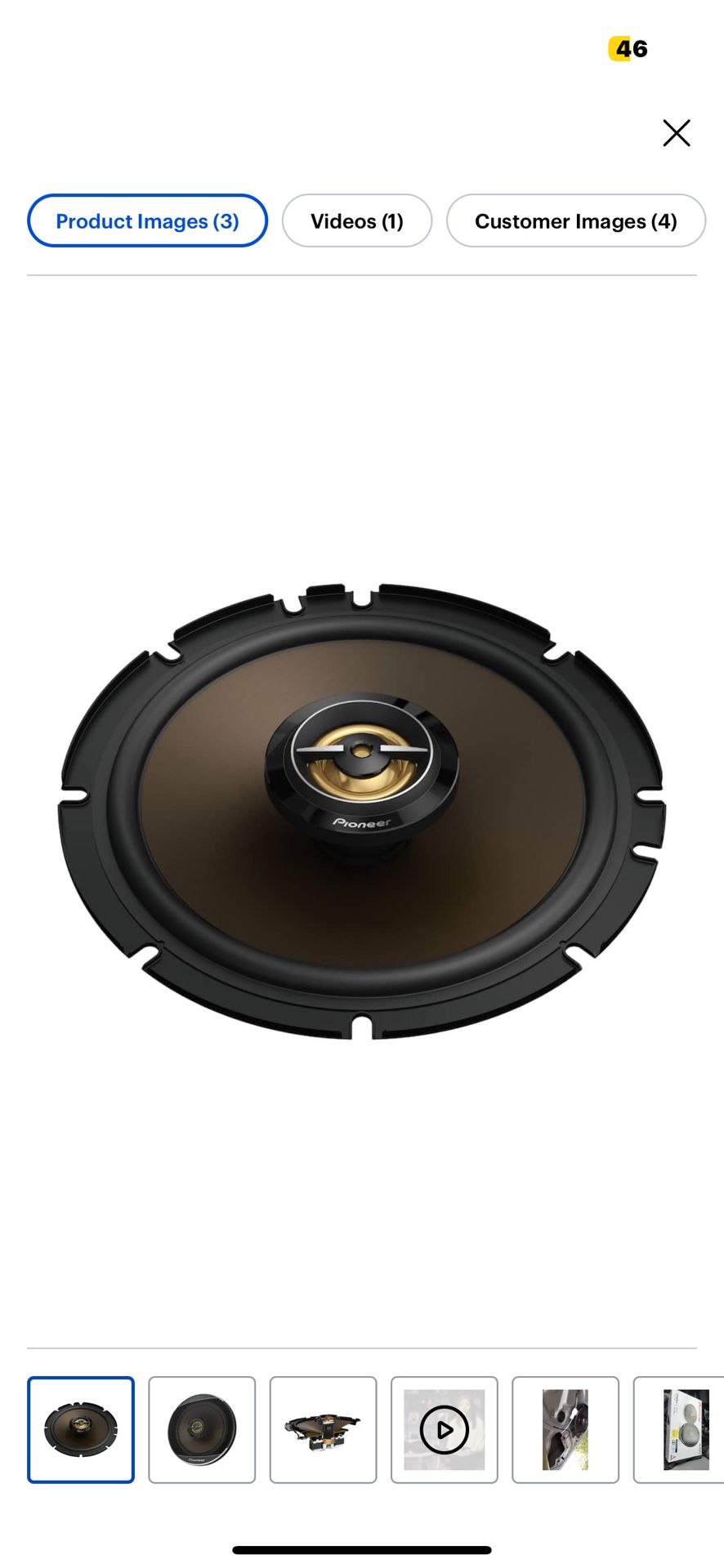 Pioneer Speakers 6.5