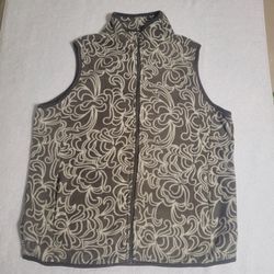 Fleece Vest Womens Size Large 