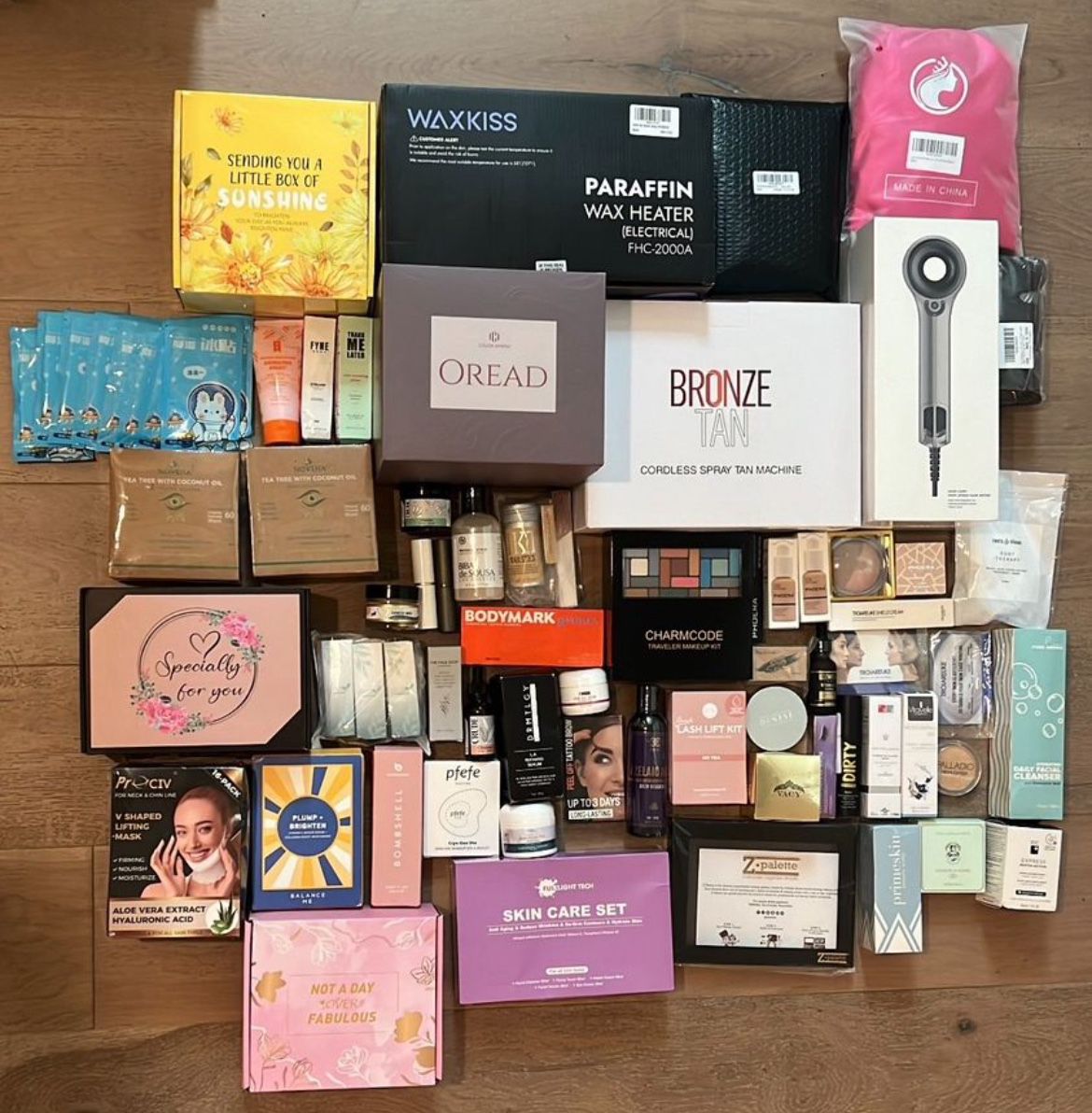 Over 350 pieces of NEW Makeup, Hair, and Skin products