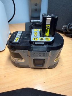 Ryobi 18V HP 9.0AH Battery