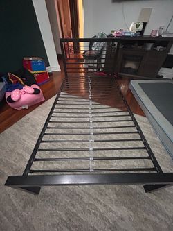 Twin metal bed frame