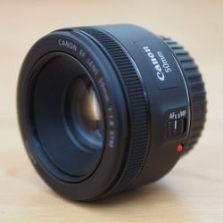 Canon EF 50mm Lens • F/1.8 STM