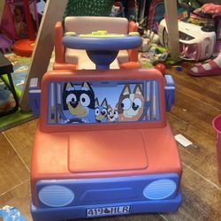 Bluey Battery Operated Car