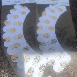 Pineapple Cupcake Wraps 12 Pk