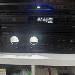 Carver cd player and integrated amplifier