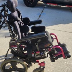 Quickie Zippie Pediatric Push Wheel Chair in Great Condition