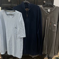 Men’s Shirts Size XXL and XXXL 5.00 Each