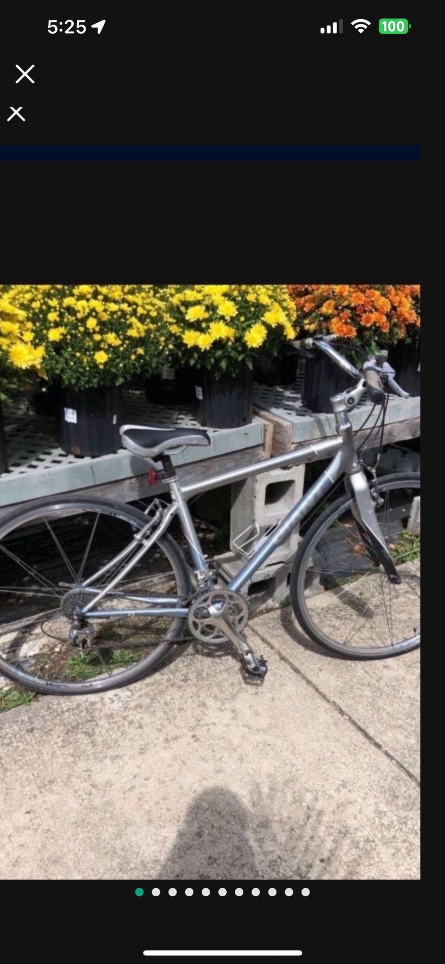 Giant FCR 1W Hybrid Bike Bicycle 18” FRAME  All Tuned up and ready to go! 