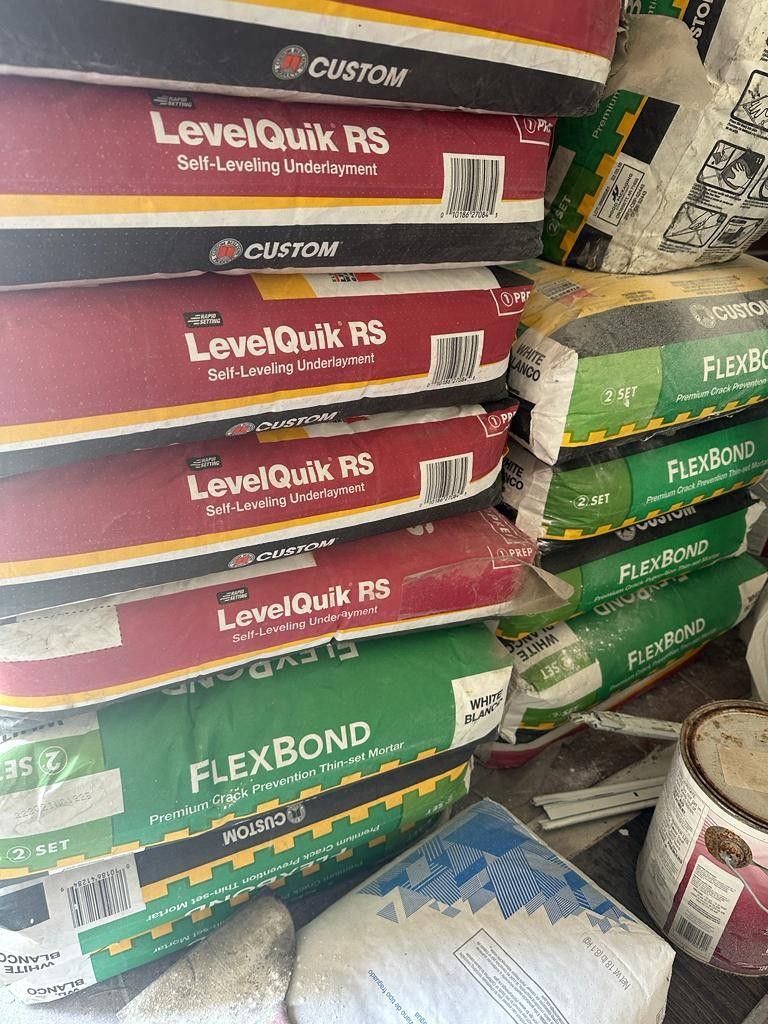 Levelquik And Thin Morter