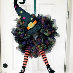 Halloween Witchie-pooh Wreath