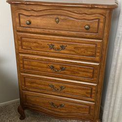Vintage Upright Dresser 
