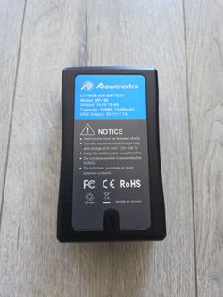 V Mount V-Lock Li-ion Rechargeable Battery 190Wh 13400mAh