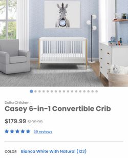 Delta- Casey 6 in 1 crib