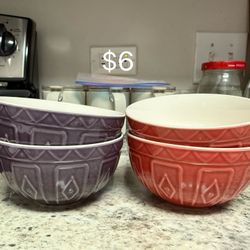 4 Rice Bowls