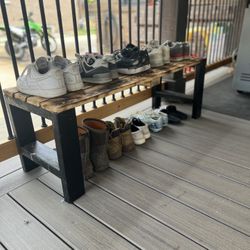 Shoe Rack/bench Handmade