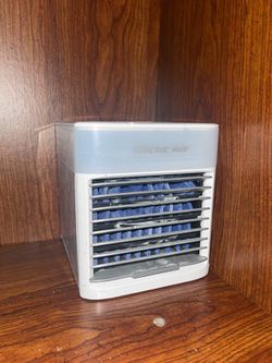 Light Up Cooling Cooler Air Conditioning Portable Fan