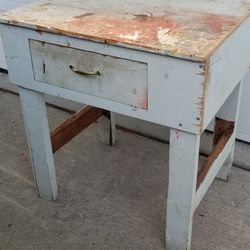 Workbench With Drawer 