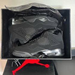 Jordan 4 Black Cat Size 7.5 Men